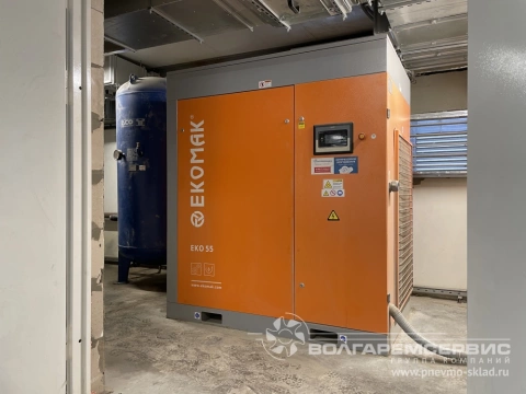 Поставка винтового компрессора ekomak eko 55